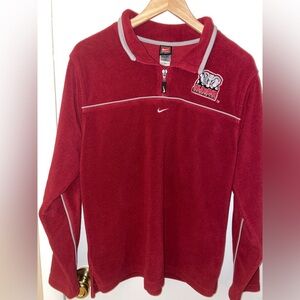 Nike Alabama fleece half zip pullover